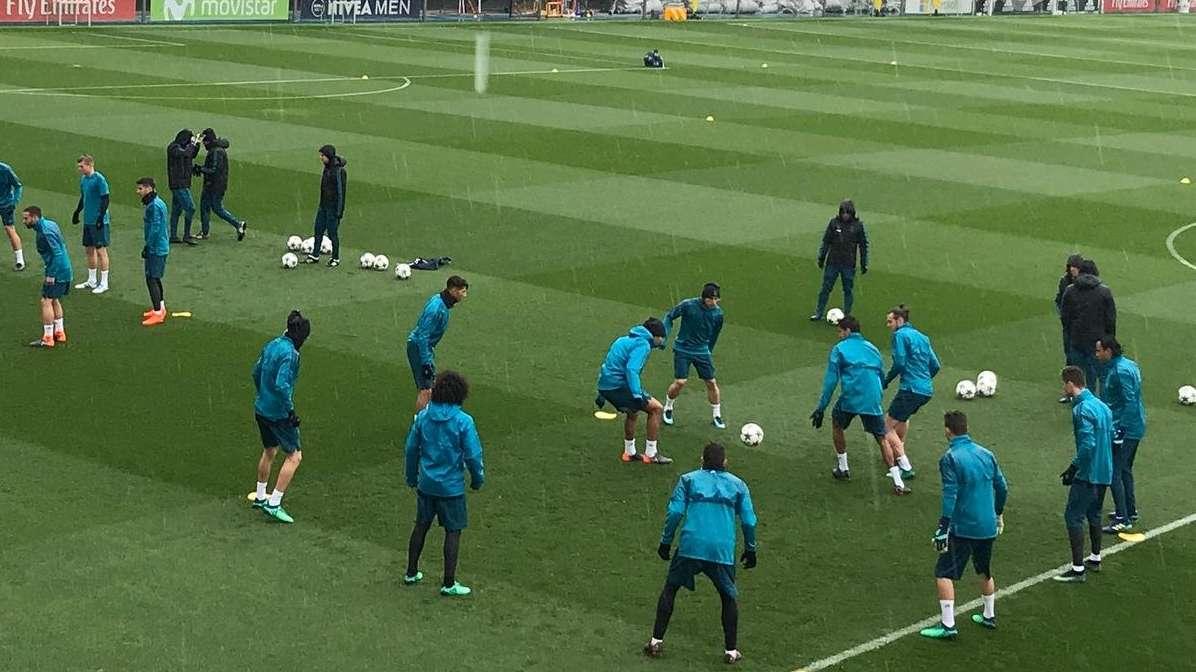 Informe del entrenamiento: el Real Madrid ya prepara el duelo ante el City