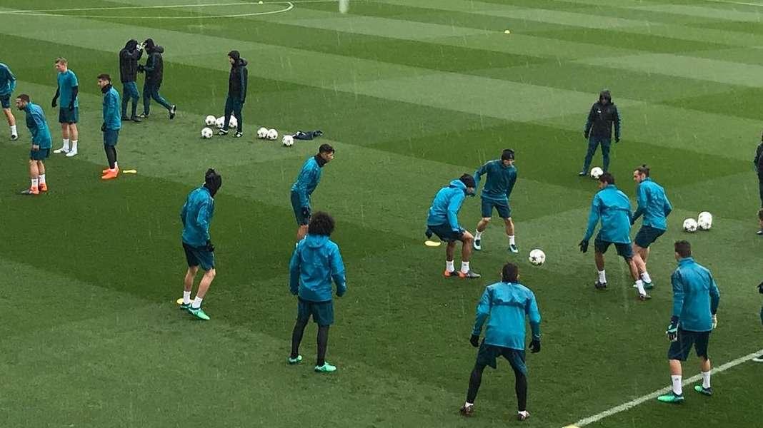 VÍDEO BD - Las mejores imágenes del último entrenamiento del Real Madrid