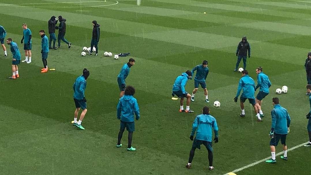 Informe del entrenamiento: trabajo por grupos en la tercera sesión de la semana