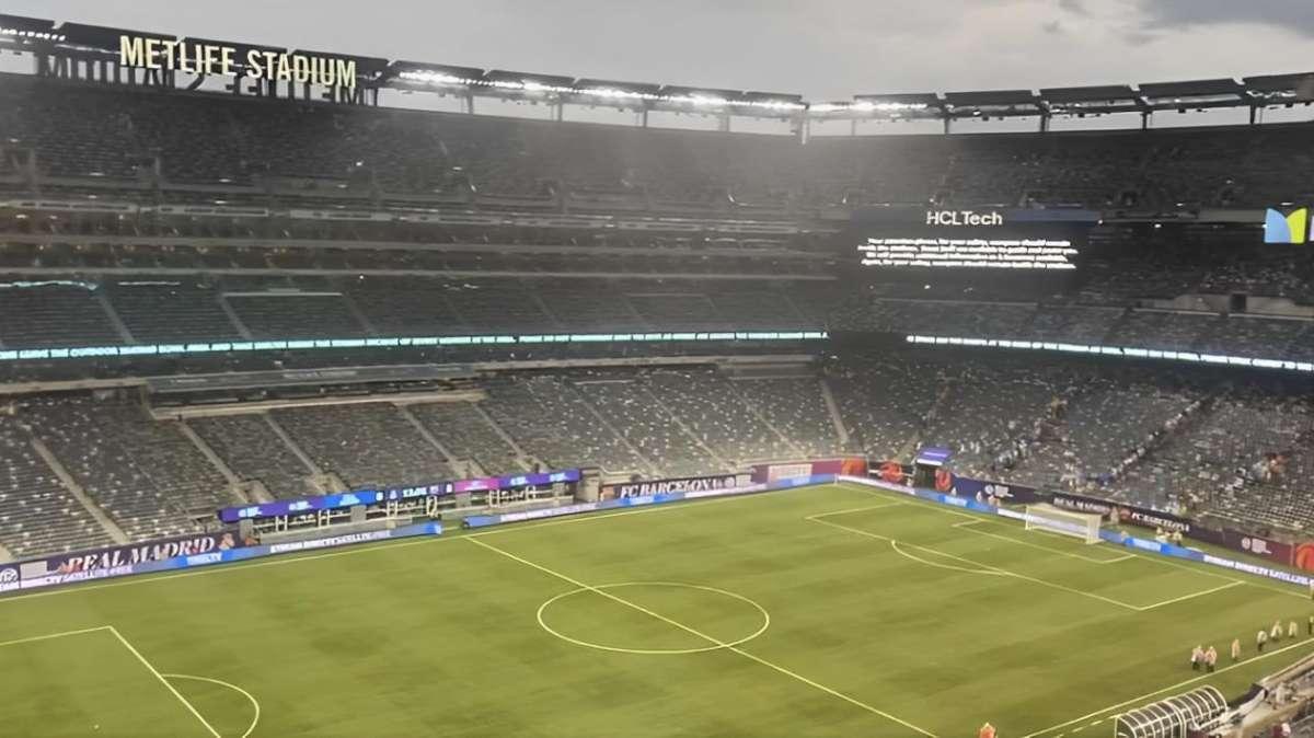 Así fue la tormenta que obligó a suspender el clásico durante más de una hora