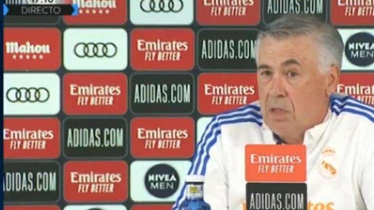 Ancelotti, en rueda de prensa: "Los penaltitos no se pitan. ¿Hazard? Mañana estará disponible"