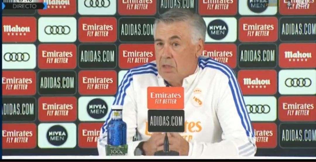 Carlo Ancelotti, en rueda de prensa: "Que disfrute Mbappé, porque el Real Madrid es el equipo más grande del mundo"