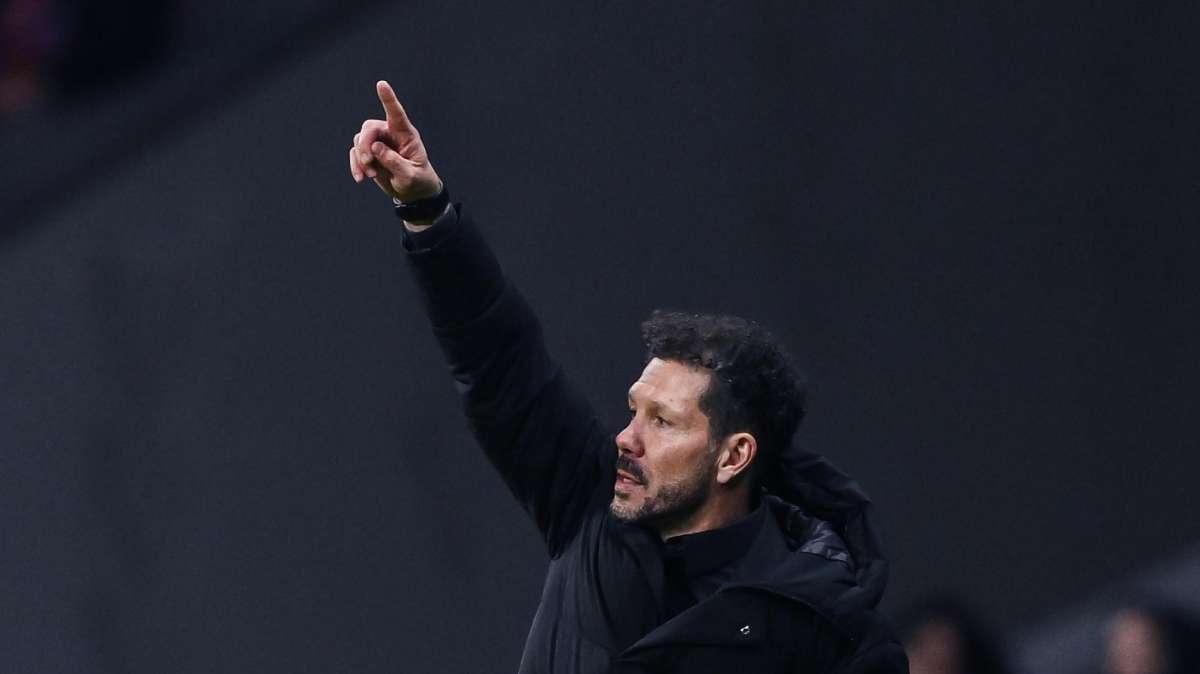 Simeone, sobre no hacer el pasillo: "No cambia la opinión respecto al año pasado"