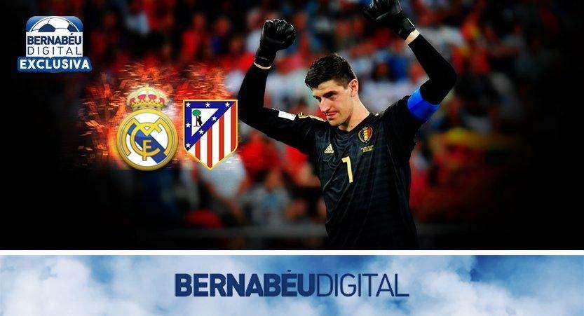 EXCLUSIVA BD - Courtois tampoco cierra la puerta a su regreso al Atlético de Madrid 