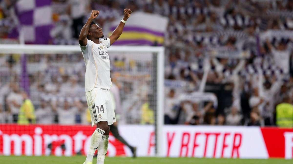 Lo que no has visto del clásico: el recado de Tchouaméni a Lamine Yamal