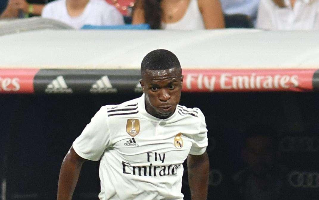 Zidane, sobre Vinicius: "Tiene presente y futuro en el Real Madrid"