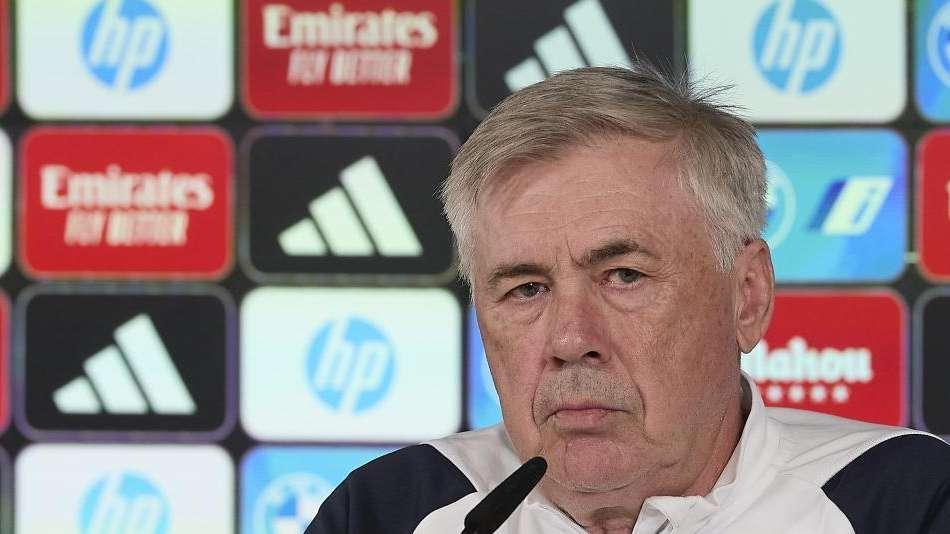 Carlo Ancelotti en rueda de prensa: "Bellingham está al cien por cien y mañana va a jugar"