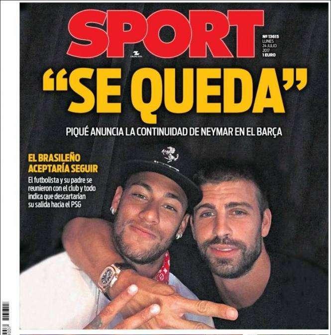 Las portadas de los periódicos de Barcelona llevan el mismo mensaje. Piqué lo ha cambiado todo