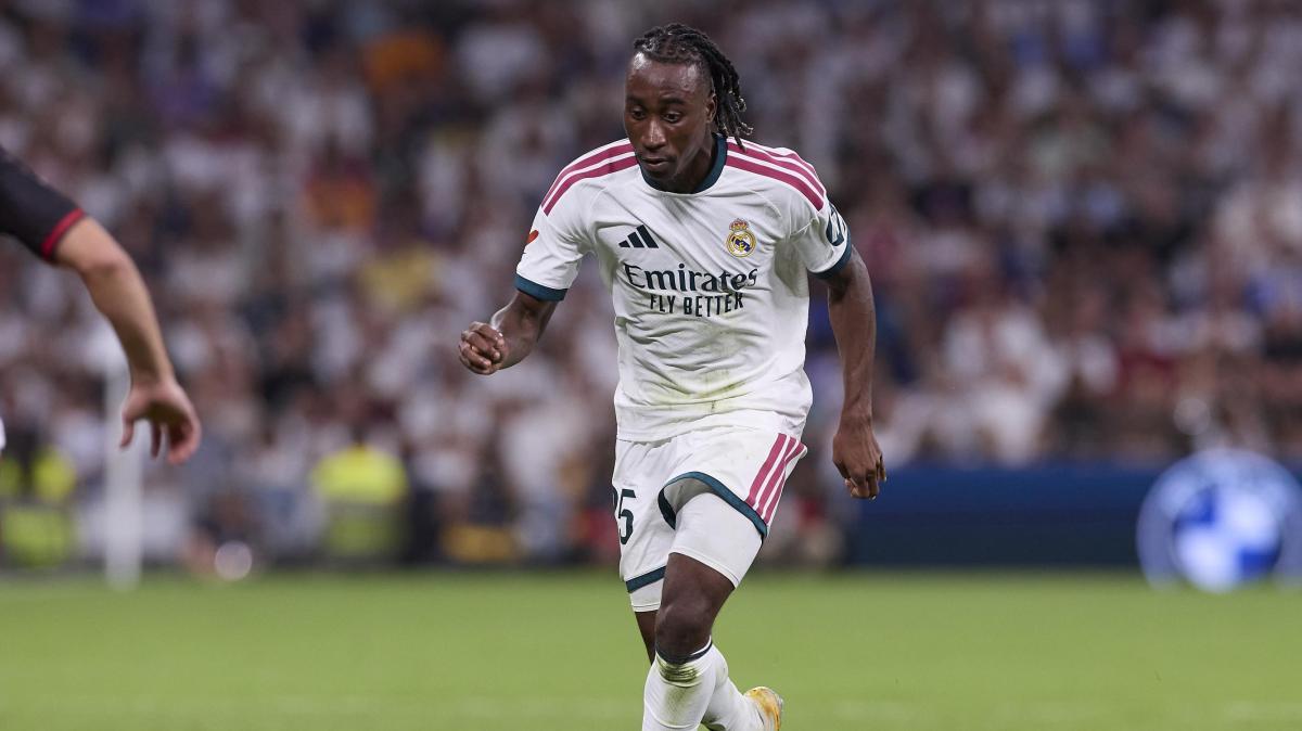 Diomandé gana protagonismo en banda izquierda y presiona a Vinicius en el Real Madrid