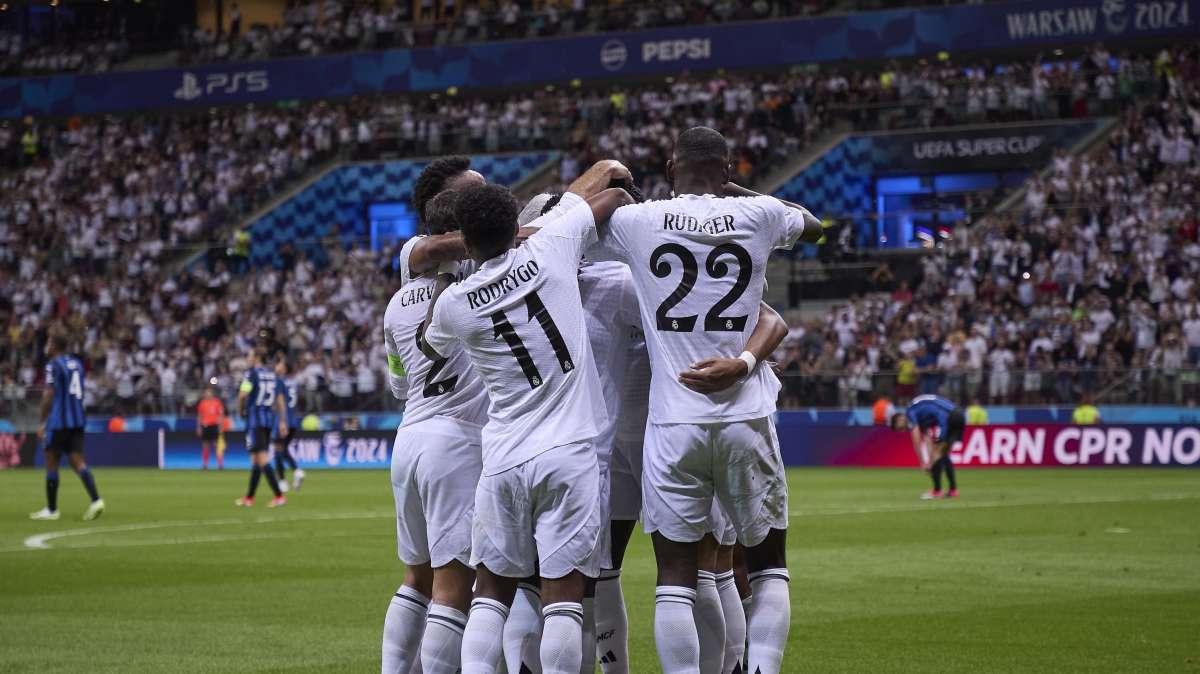 Así fue el partido de Vinicius, Rodrygo y Fede Valverde