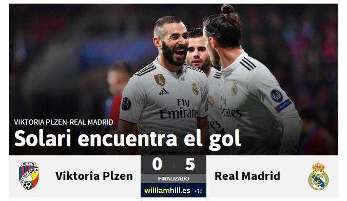 AS reconoce el buen papel del técnico: "Solari encuentra el gol"