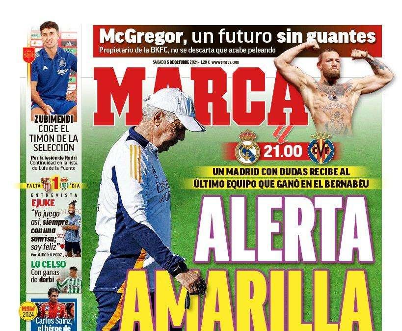 PORTADA | Marca: "Alerta amarilla"