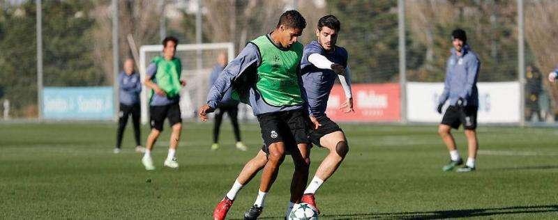 Kovacic volvió a entrenar con el grupo