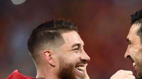 Ramos: "Estoy contento por mis cachorritos del Madrid. Los pitos a Piqué..."