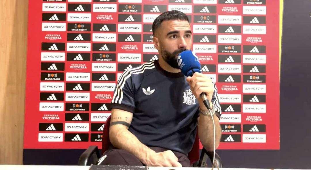 Dani Carvajal en El Partidazo de Cope: "Los rivales intentan sacar de quicio a Vinicius"