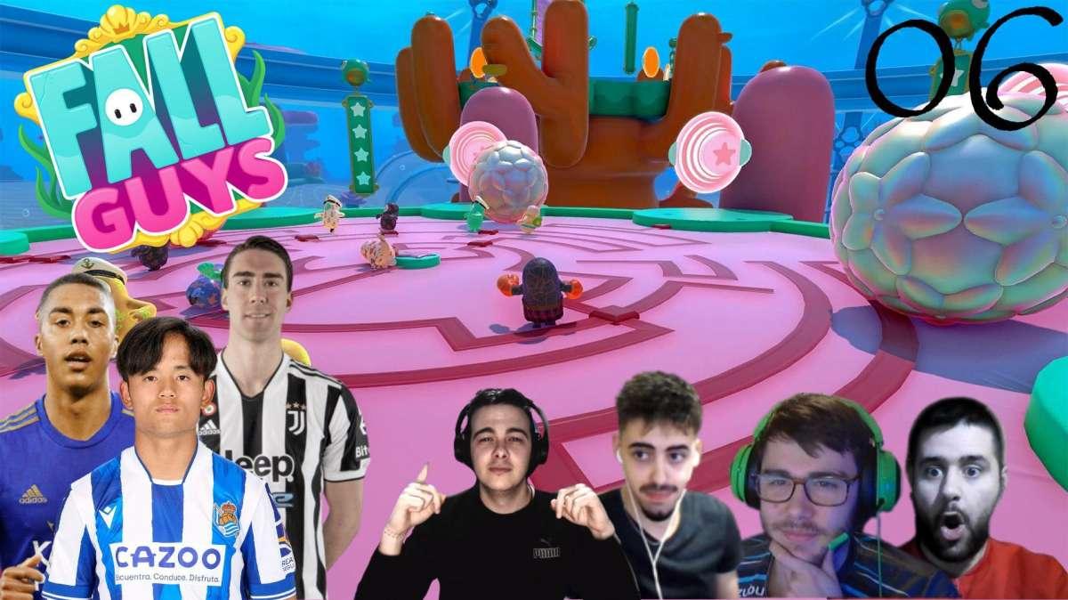 VÍDEO BD |  Fall Guys #06: planificamos la plantilla del Real Madrid... y pasa esto