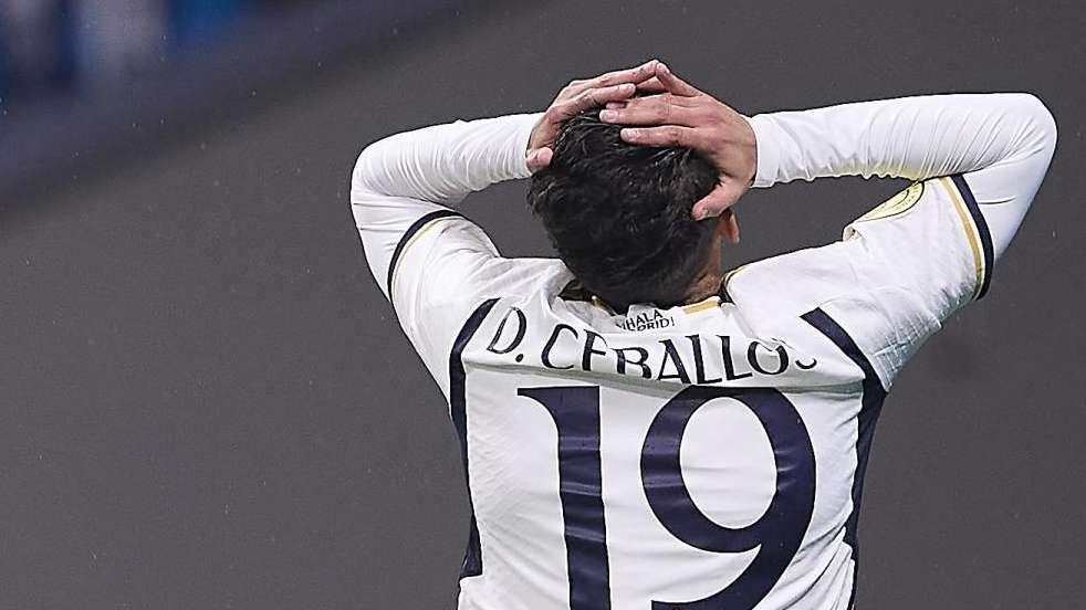 Dani Ceballos se queda a la mitad