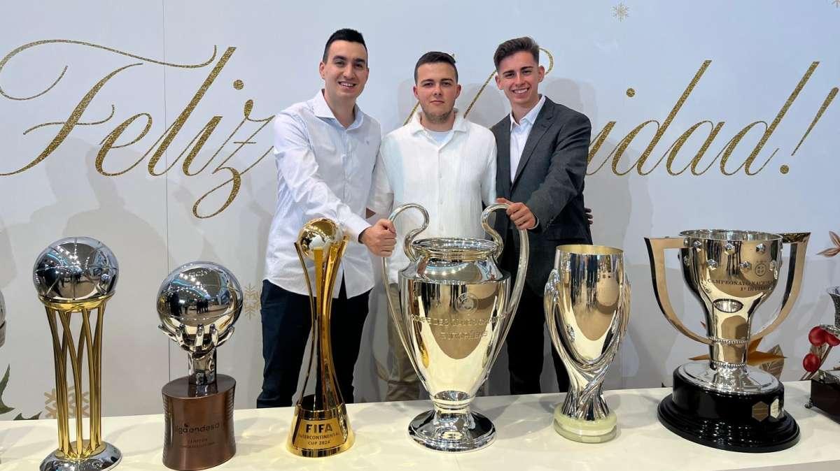 Bernabéu Digital, presente en el cóctel de Navidad del Real Madrid