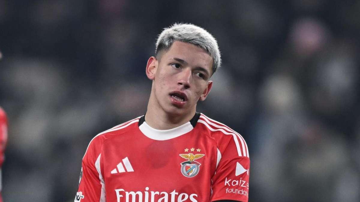 Prestianni la vuelve a liar con Vinicius: ataca a un compañero del Benfica