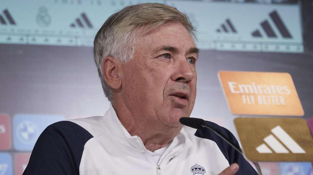 Carlo Ancelotti en rueda de prensa: "¿Ser el seleccionador de Brasil? Pronto se aclarará todo"