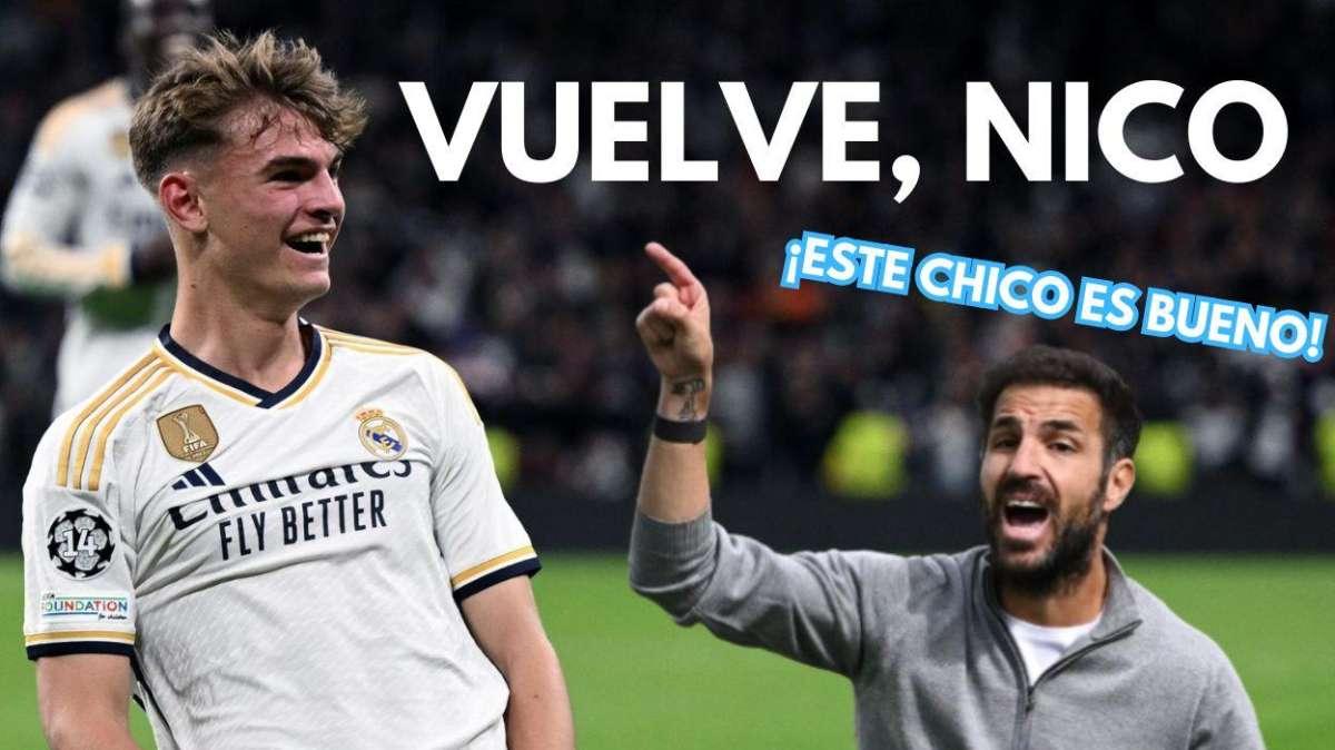 Nico Paz, asunto muy delicado en el Real Madrid: ¡vuelve cuanto antes!