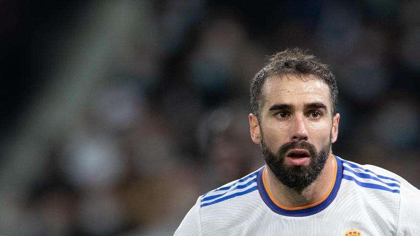 Carvajal podría ser baja para el partido del domingo contra el Cádiz 