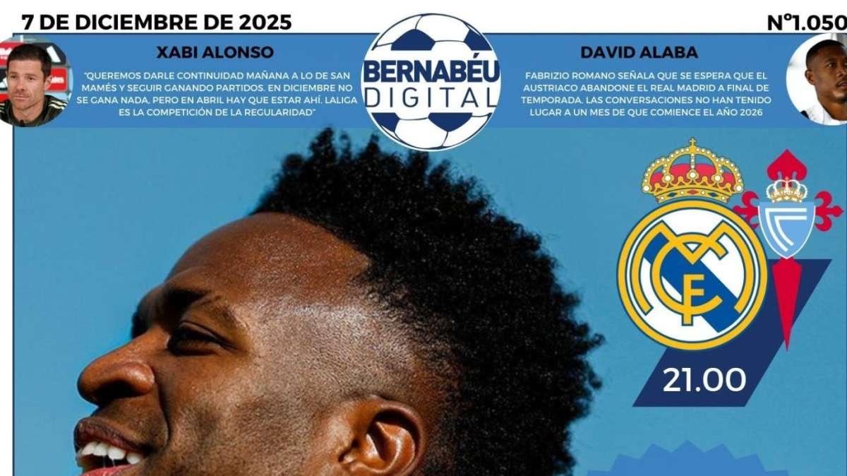 "Vuelta al Santiago Bernabéu" en la portada BD