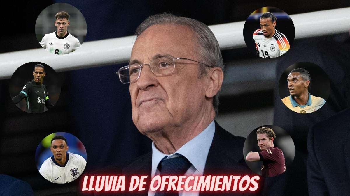 Lluvia de ofrecimientos: varias estrellas quieren jugar en el Real Madrid