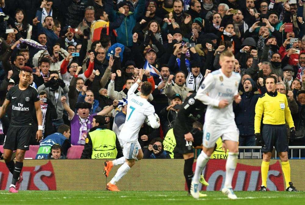 El Madrid-PSG destroza en telespectadores al 6-1 del Barça a los franceses