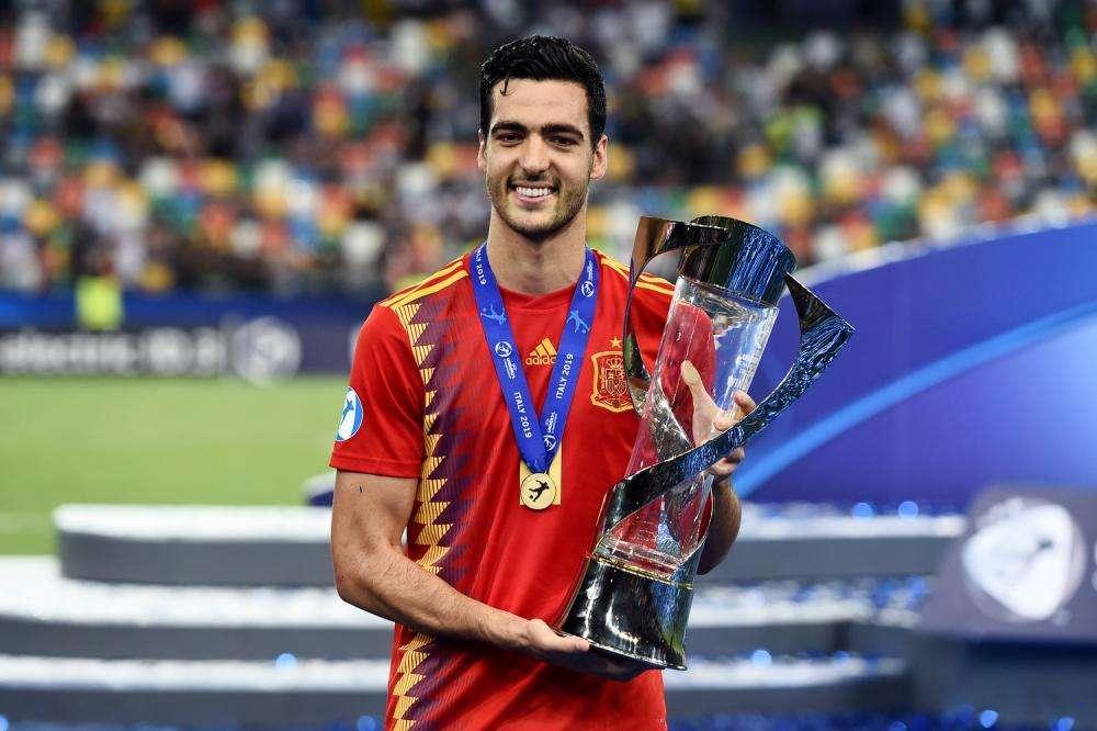 Mikel Merino, tras poner líder a la Real: "Ahora mismo el Madrid es un rival directo"