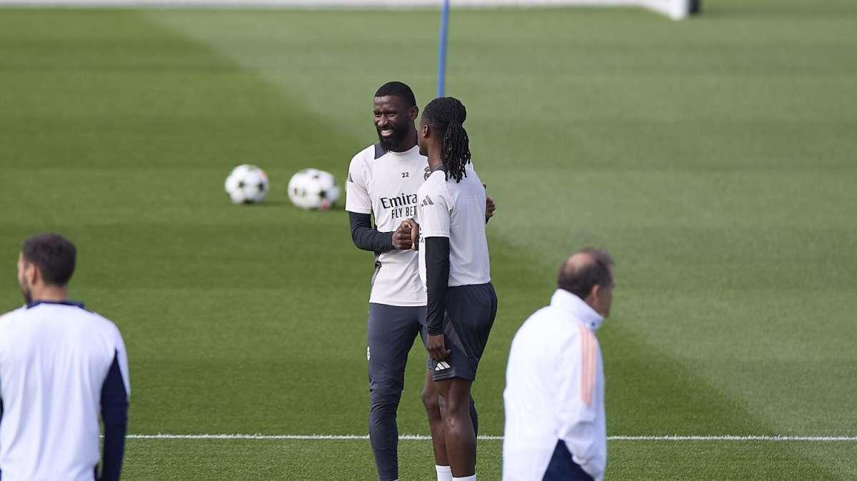 Una ausencia clave en el entrenamiento del Real Madrid