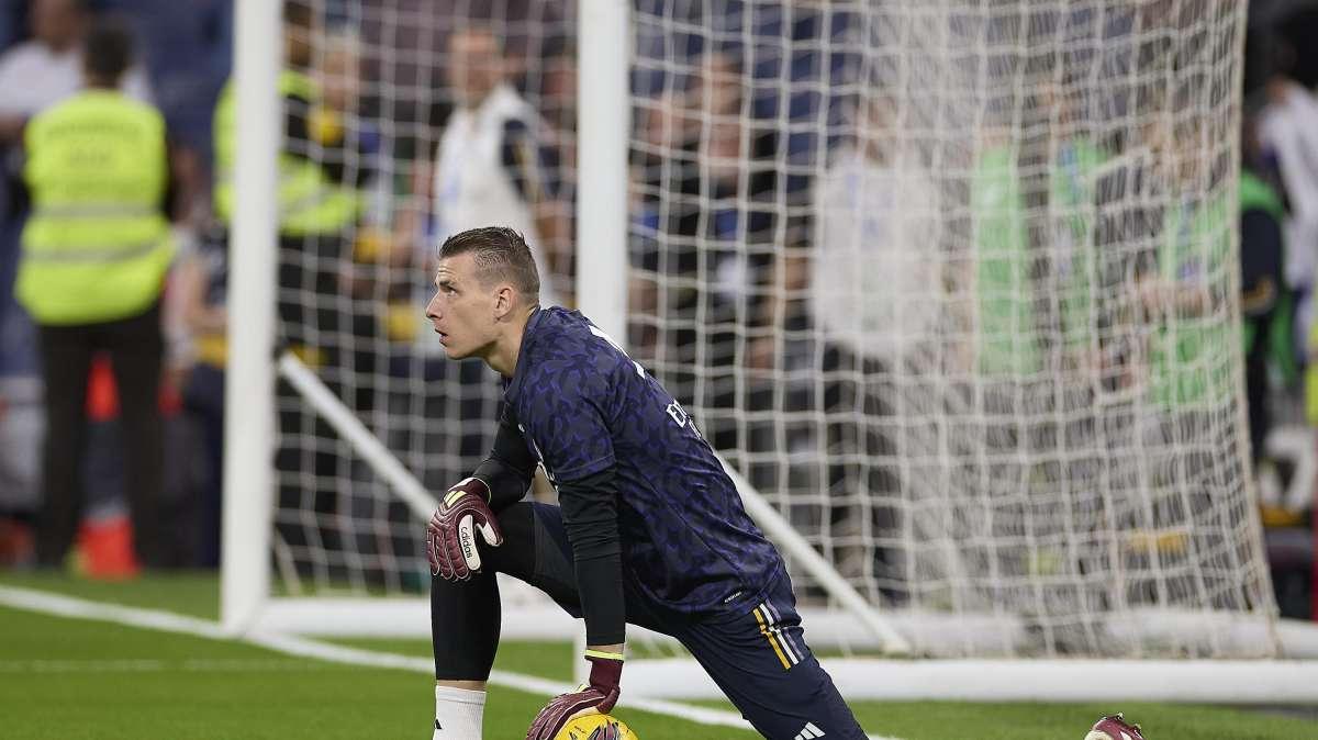 "Lunin se ha ganado la titularidad con el Real Madrid"