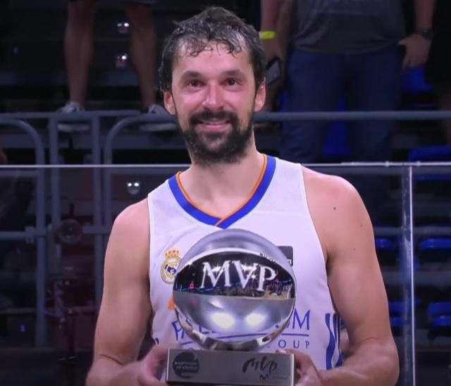 Sergio Llull, nombrado mejor jugador nacional en la III Gala del baloncesto