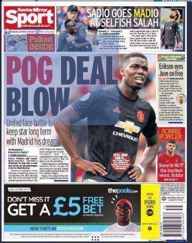 Fichajes Real Madrid, el Manchester United intenta renovar a Pogba