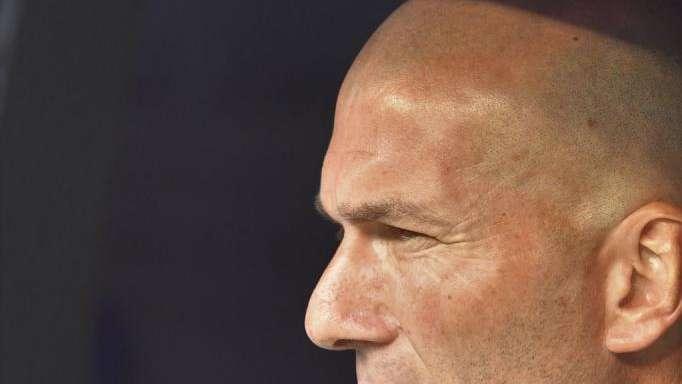 Zidane, en zona mixta: "No estuvimos bien en la primera parte"