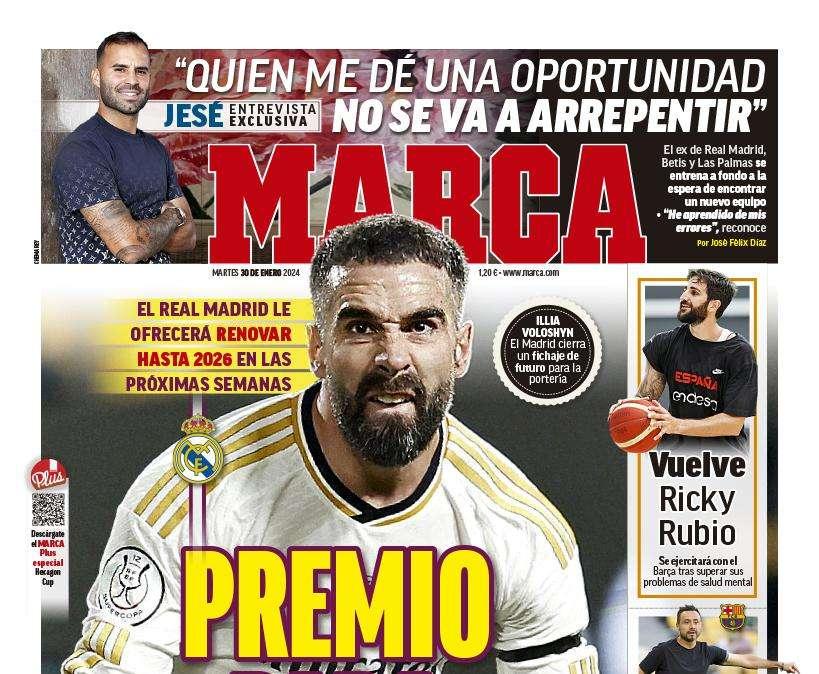 PORTADA | Marca: "Premio para Carvajal"