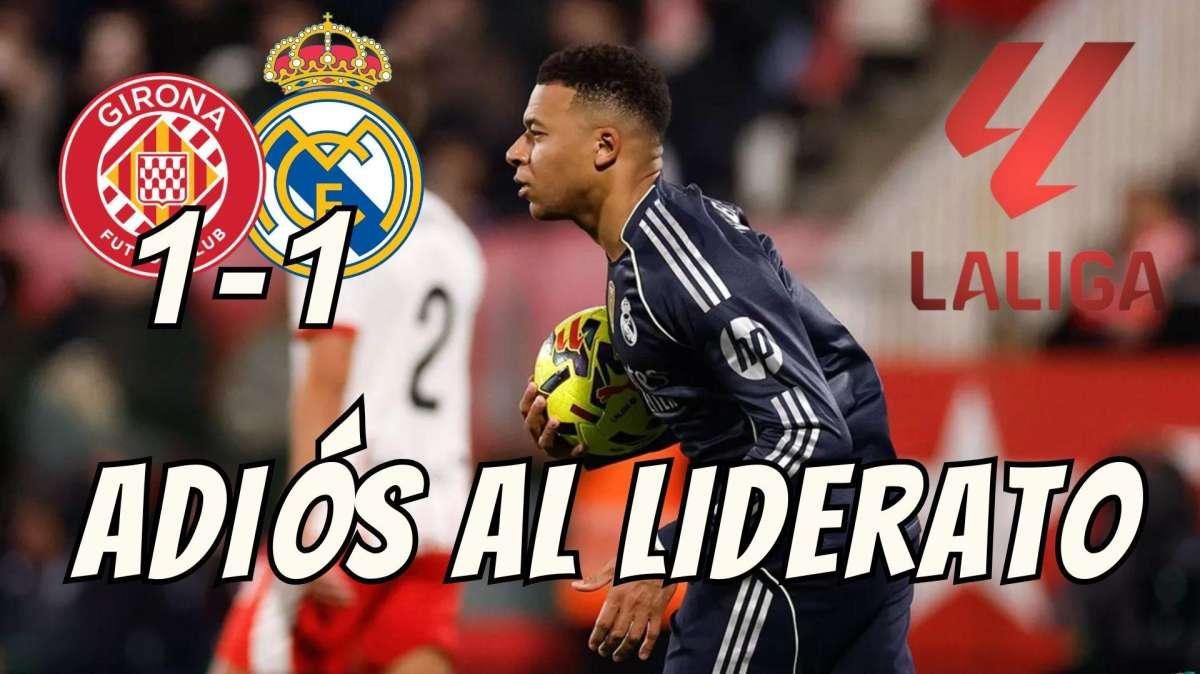 "Da pena verlo": el Real Madrid pierde el liderato de LaLiga en Gerona