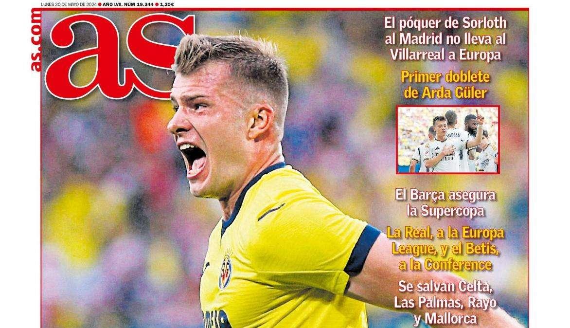 PORTADA | AS: "Mucha fiesta y mucha lágrima"