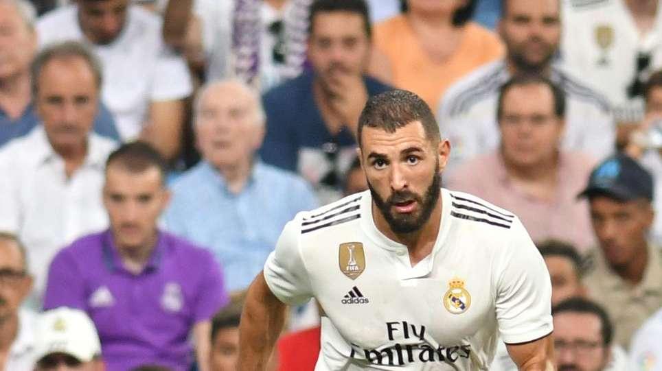 Benzema no pasó el balón a Vinicius en la segunda mitad contra el Gladbach