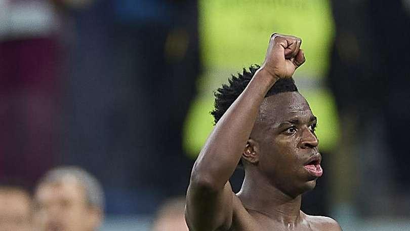 Insultos racistas a Vinicius Junior en la previa del Getafe - Real Madrid