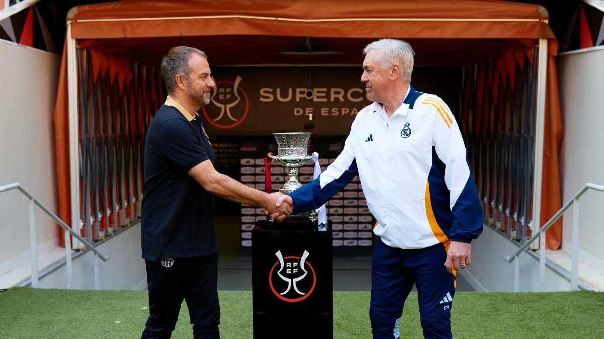 Las posibles alineaciones de la final de la Supercopa entre el Real Madrid y el Barça