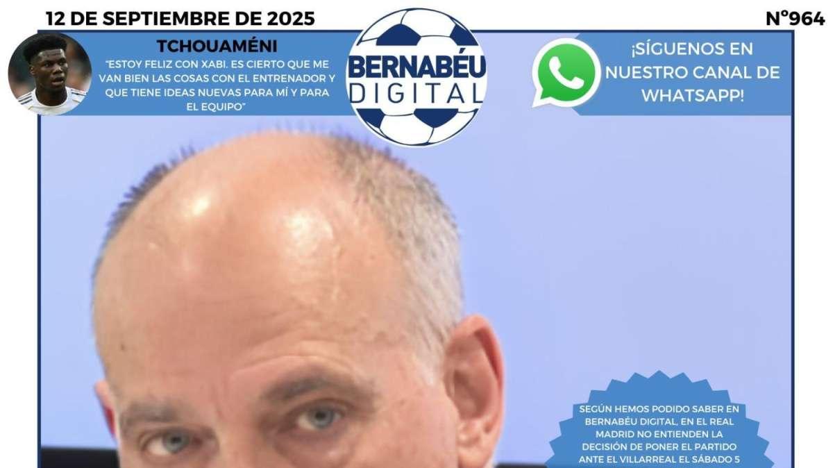 La portada BD abre con el cabreo del Real Madrid con LaLiga
