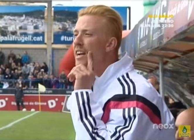 Guti, cesado de la UD Almería tras la derrota ante el Alcorcón