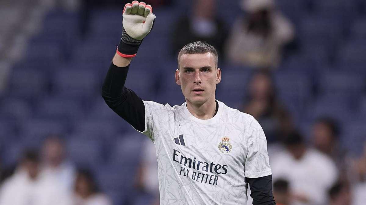 Frenazo a la salida de Lunin del Real Madrid: un equipo rechaza su fichaje