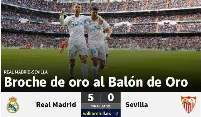 AS destaca la actuación de Cristiano Ronaldo - Broche de oro al Balón de Oro