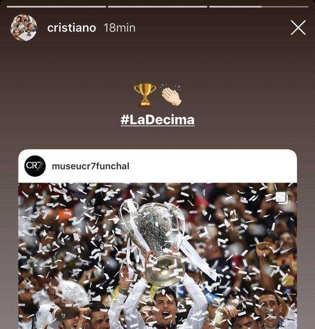 FOTO - Cristiano también celebra el 6º aniversario de la Décima