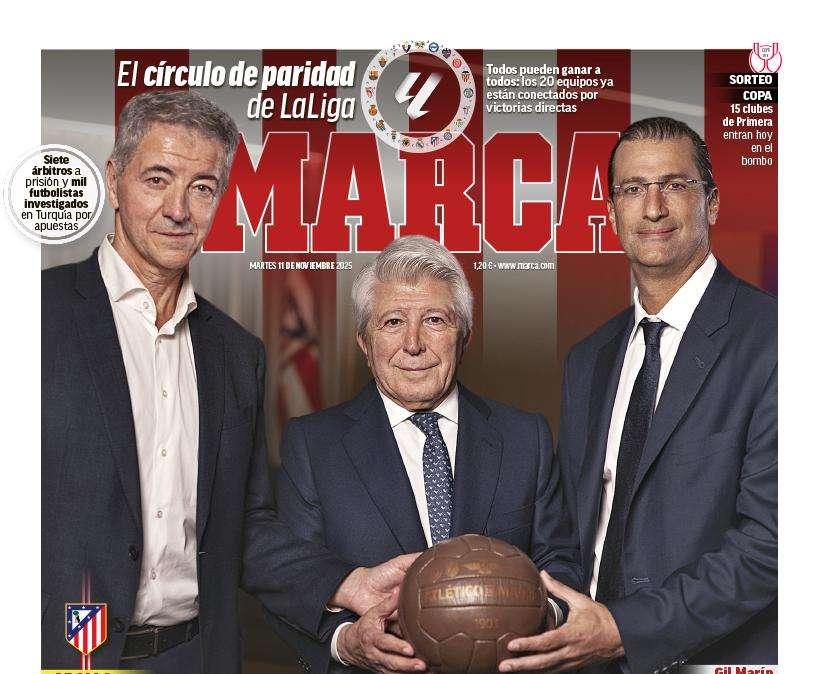 "Xabi tiene deberes", destaca el Marca en su portada