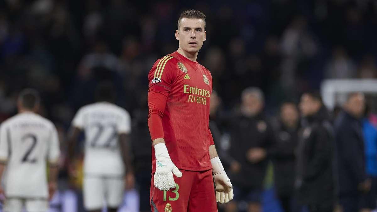 El dardo de la pareja de Lunin tras el fallo de Kepa en la Supercopa
