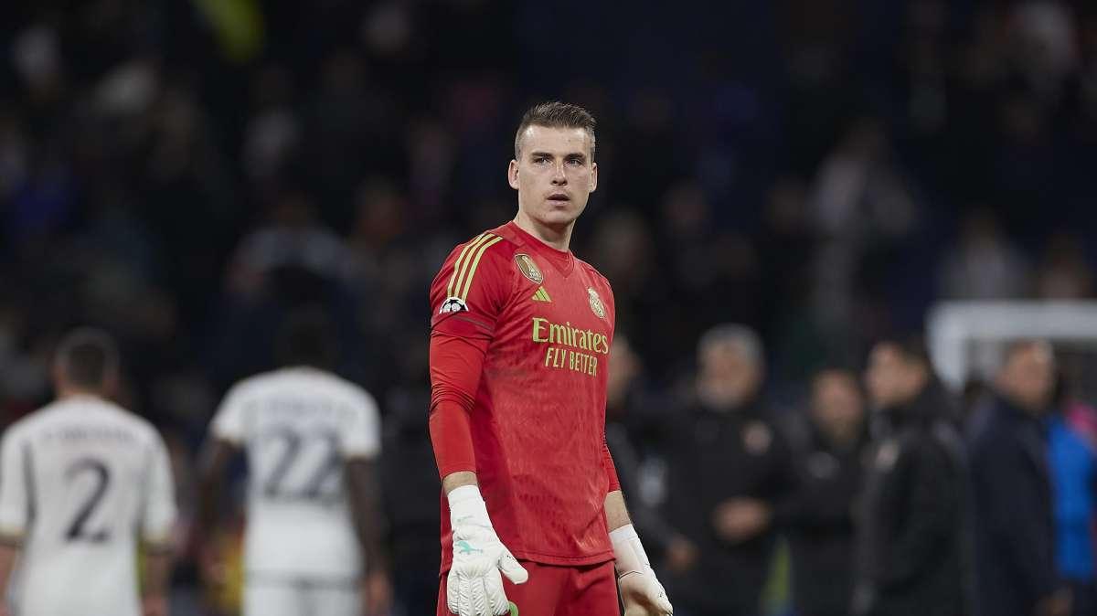 Lunin da un paso clave para salir del Real Madrid: ya ha llegado su fichaje