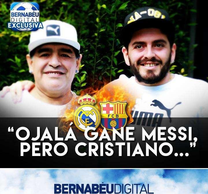 EXCLUSIVA BD - Diego Maradona Jr: "Después de mi papá, Messi es el más grande. ¿Cristiano?..."